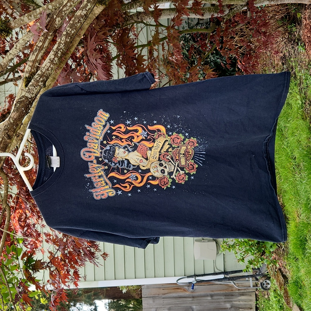 Limited Edition Eclipse Harley Davidson Tshirt Sz… - image 1